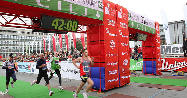 Maraton, polmaraton in 10 km tek