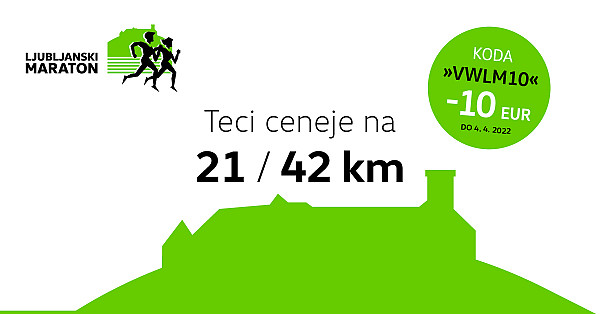 Do 4. aprila najceneje na 21 km in 42 km preizkušnjo