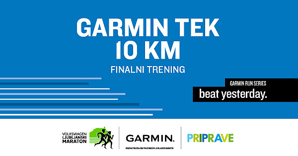 Finalni trening za Garmin tek 10 km