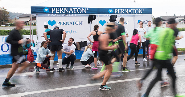 Pernaton is yet again the official massage gel of the VW Ljubljana Marathon this year