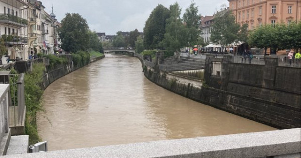 Information about current flood situation in Slovenia