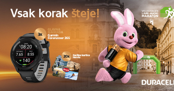 Duracell nagradna igra za Garmin ure