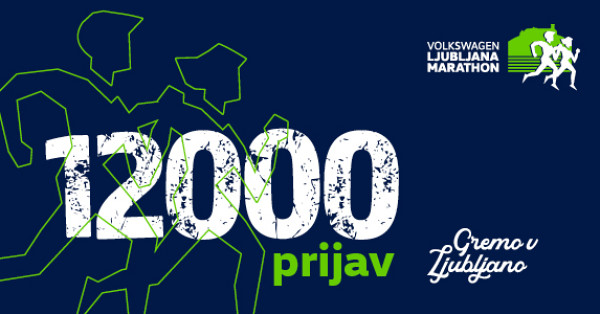 Že več kot 12.000 prijavljenih samo za nedeljske teke!