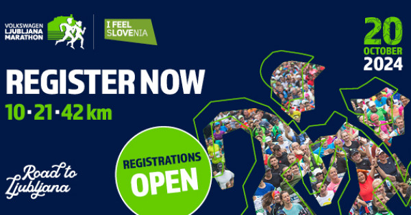 The first application deadline for 28th Ljubljana Marathon is the end of January