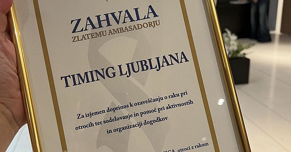 Postali smo zlati ambasador Zlate pentljice