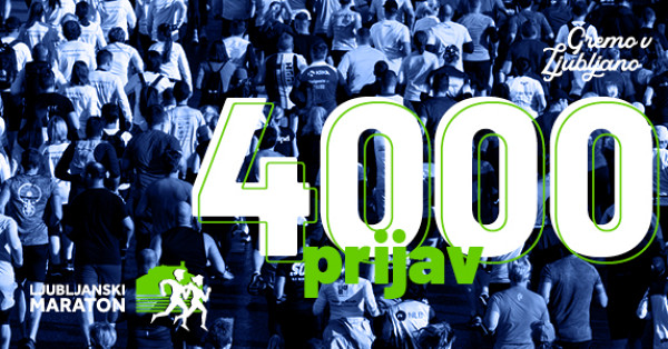 We exceeded 4,000 registered runners