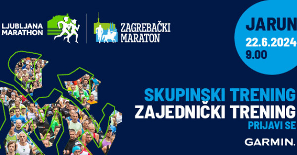 Zajednički trening (skupinski tek) v Zagrebu