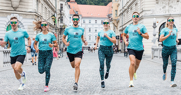 Demo team NLB Ljubljanskega maratona