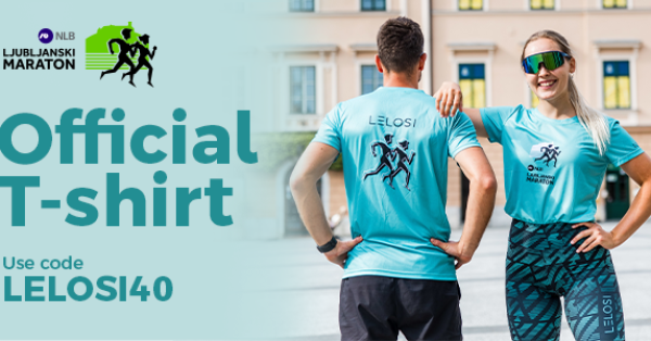 The Iconic T-Shirt of this year’s NLB Ljubljana Marathon now only 9.60 €!